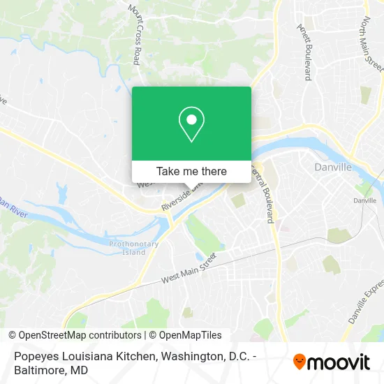 Popeyes Louisiana Kitchen map