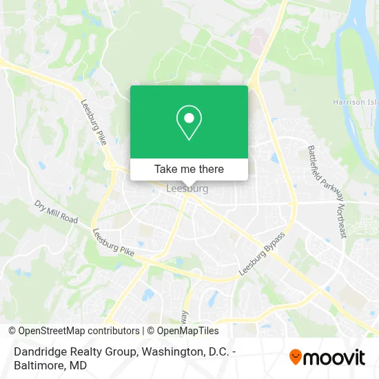 Dandridge Realty Group map