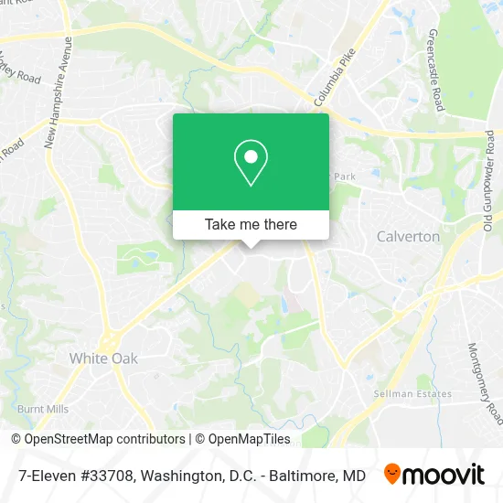 7-Eleven #33708 map