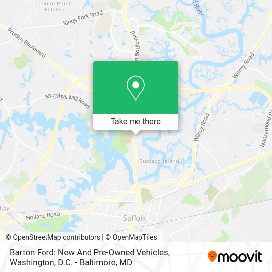 Barton Ford: New And Pre-Owned Vehicles map
