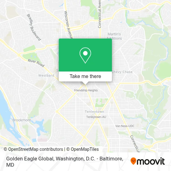 Golden Eagle Global map