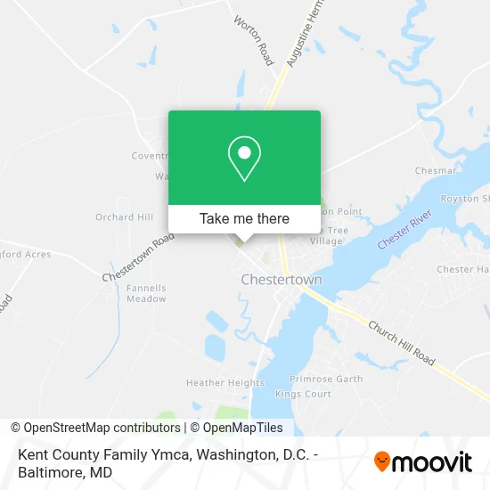 Kent County Family Ymca map