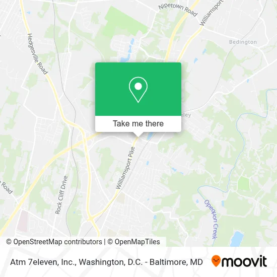 Atm 7eleven, Inc. map