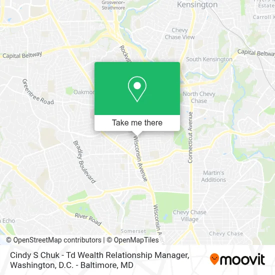 Cindy S Chuk - Td Wealth Relationship Manager map