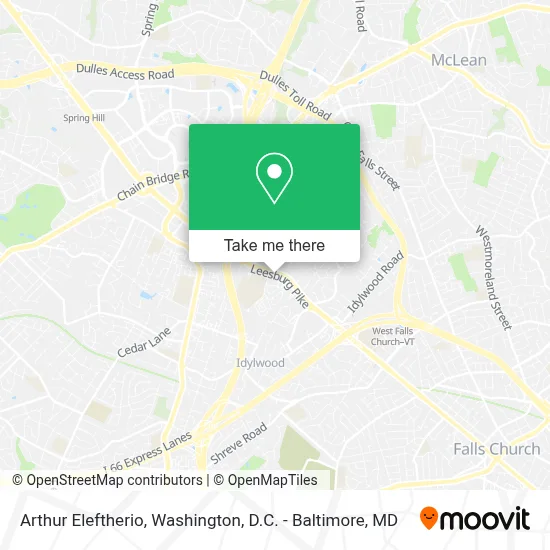 Arthur Eleftherio map
