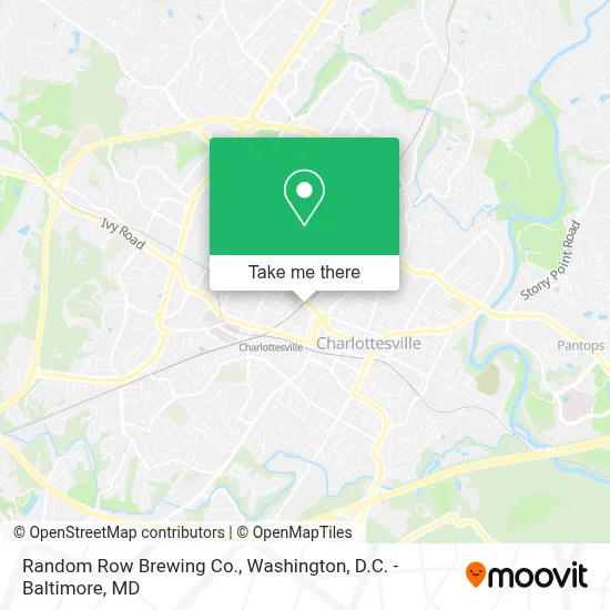 Random Row Brewing Co. map