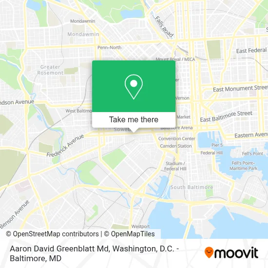 Aaron David Greenblatt Md map
