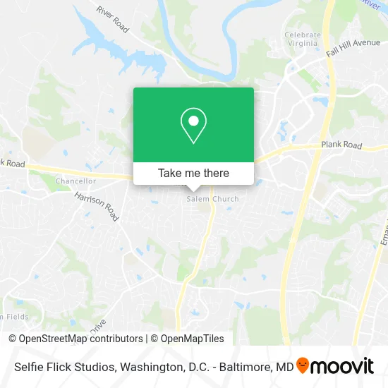 Selfie Flick Studios map