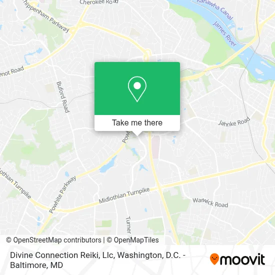 Divine Connection Reiki, Llc map