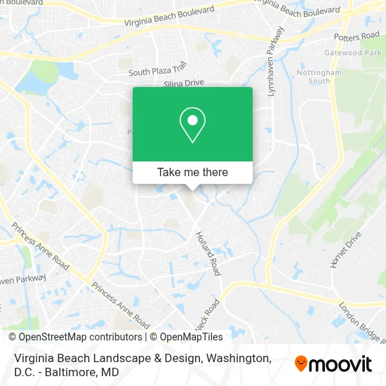 Virginia Beach Landscape & Design map