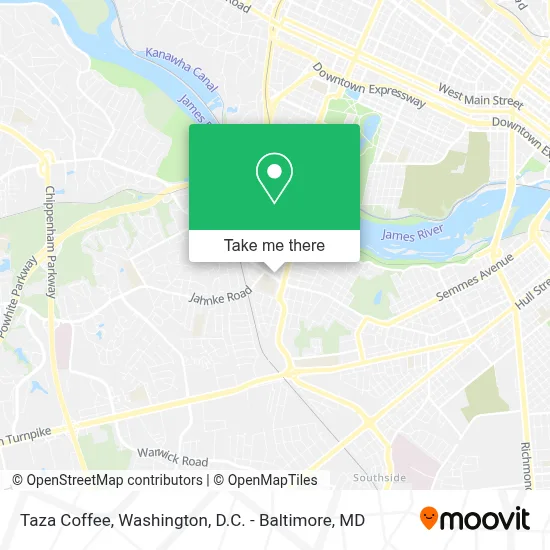 Taza Coffee map