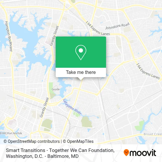 Smart Transitions - Together We Can Foundation map