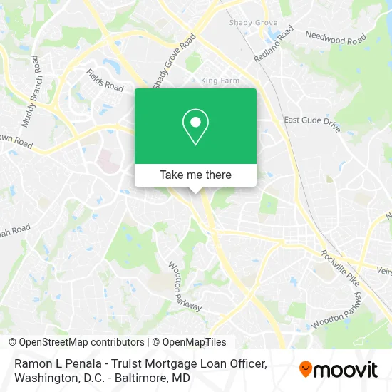Ramon L Penala - Truist Mortgage Loan Officer map