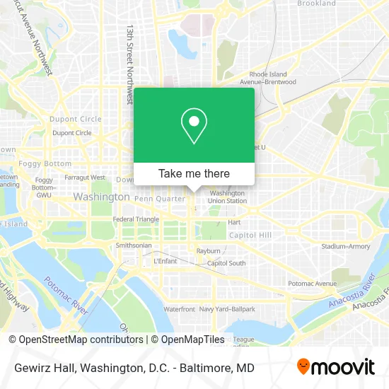 Gewirz Hall map