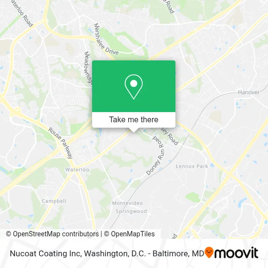 Nucoat Coating Inc map