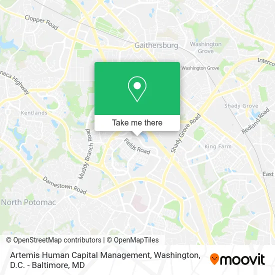 Artemis Human Capital Management map