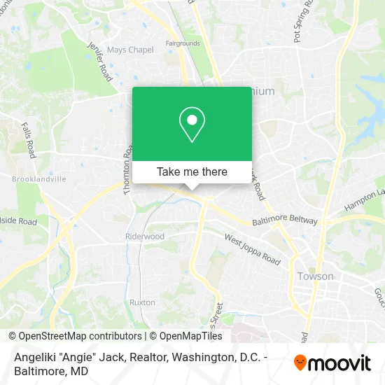 Angeliki "Angie" Jack, Realtor map