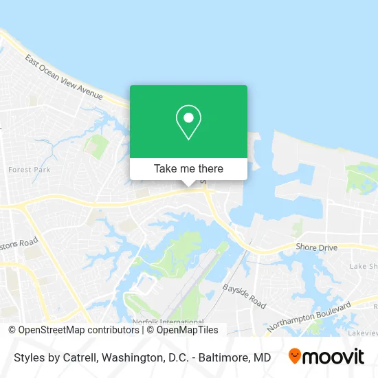 Styles by Catrell map