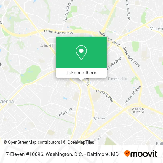 7-Eleven #10696 map