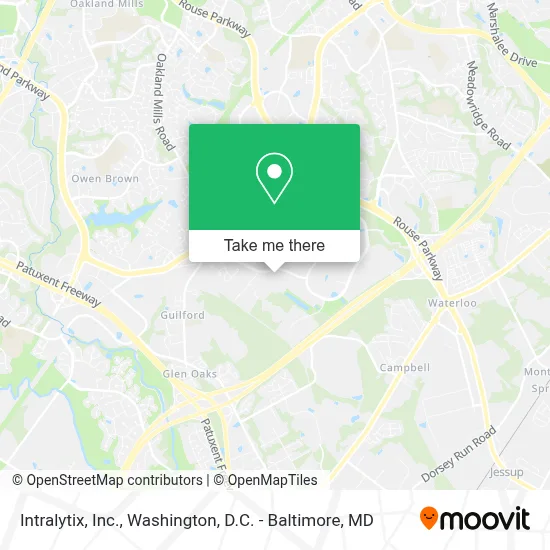 Intralytix, Inc. map