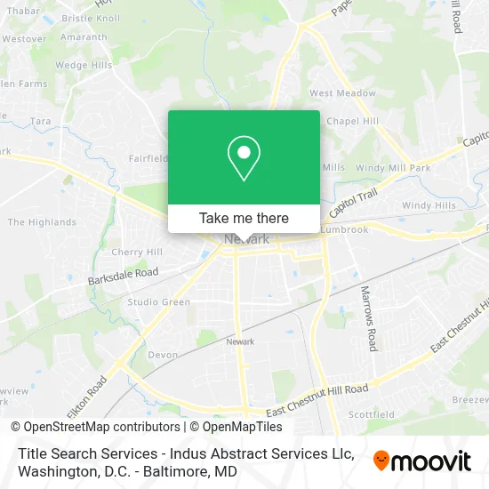 Title Search Services - Indus Abstract Services Llc map
