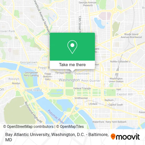 Bay Atlantic University map