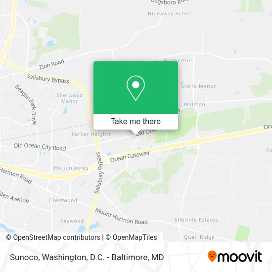 Sunoco map