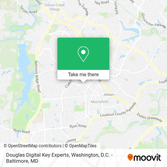 Douglas Digital Key Experts map