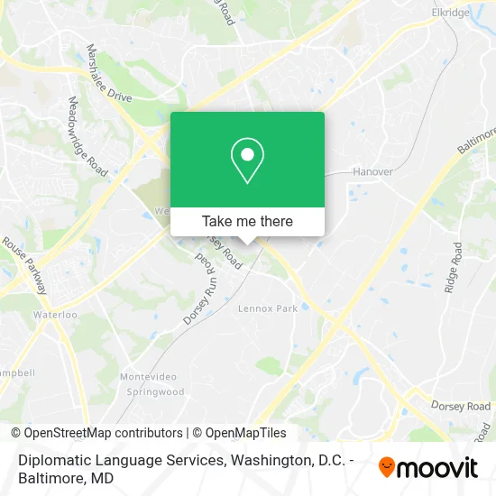 Diplomatic Language Services map