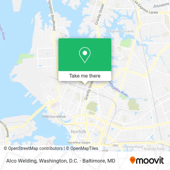 Alco Welding map