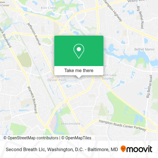Second Breath Llc map