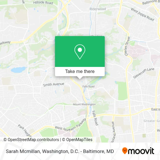 Sarah Mcmillan map