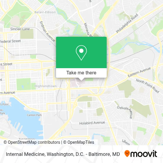 Internal Medicine map