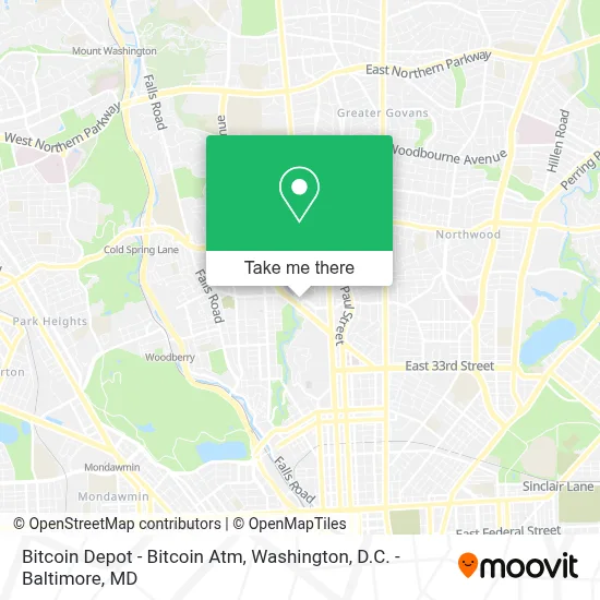 Bitcoin Depot - Bitcoin Atm map