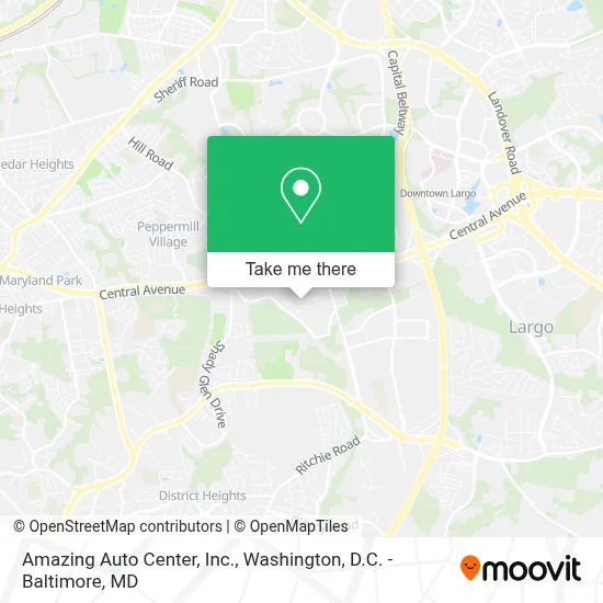 Amazing Auto Center, Inc. map