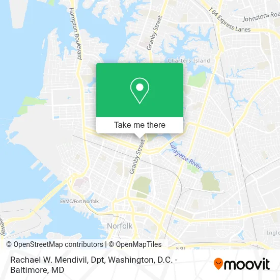 Rachael W. Mendivil, Dpt map