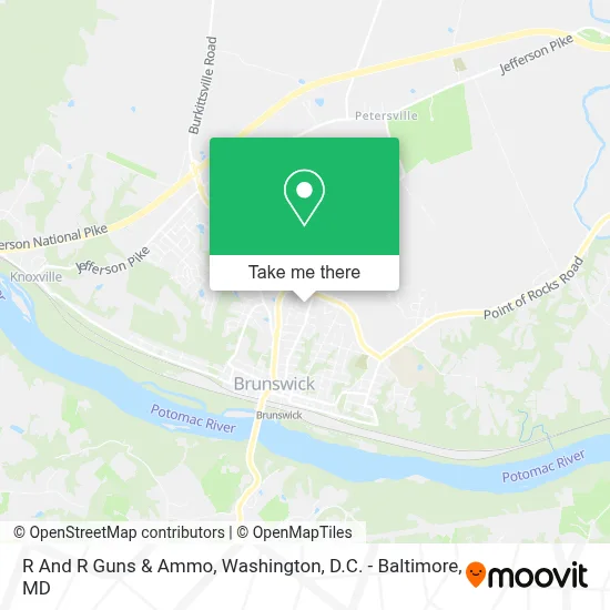 R And R Guns & Ammo map
