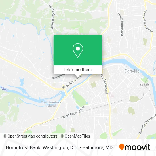 Hometrust Bank map