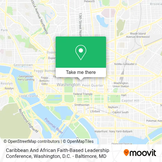 Caribbean And African Faith-Based Leadership Conference map