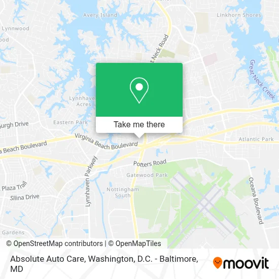 Absolute Auto Care map