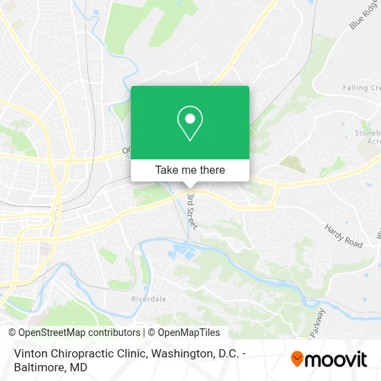 Vinton Chiropractic Clinic map