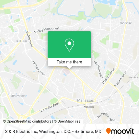 S & R Electric Inc map