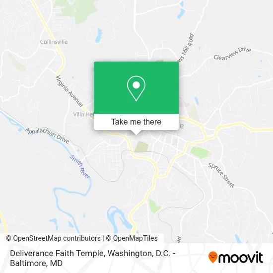 Deliverance Faith Temple map