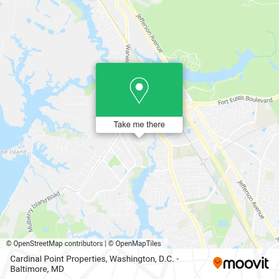 Cardinal Point Properties map