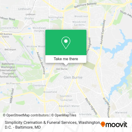 Simplicity Cremation & Funeral Services map