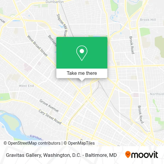 Gravitas Gallery map