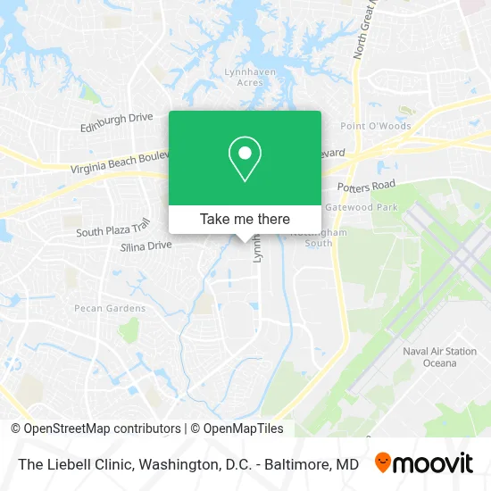 The Liebell Clinic map