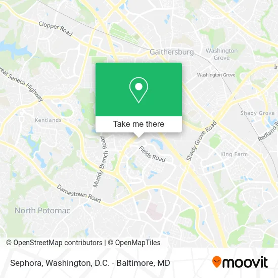 Sephora map