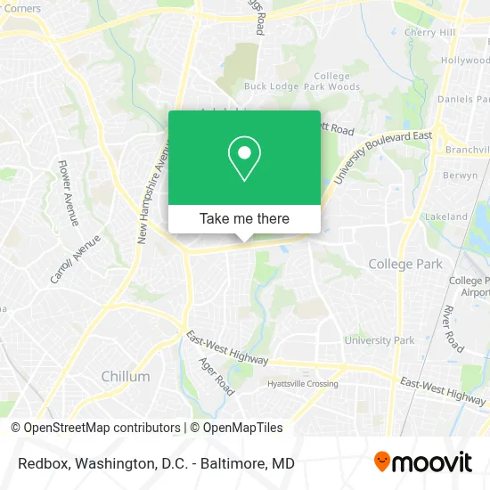 Redbox map
