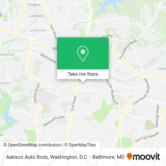 Aabsco Auto Body map